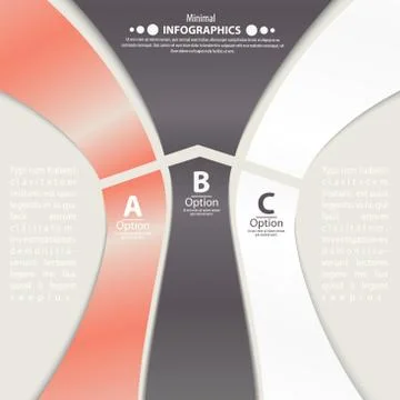 Banner Design template. Vector illustration for business presentation Stock-Illustration
