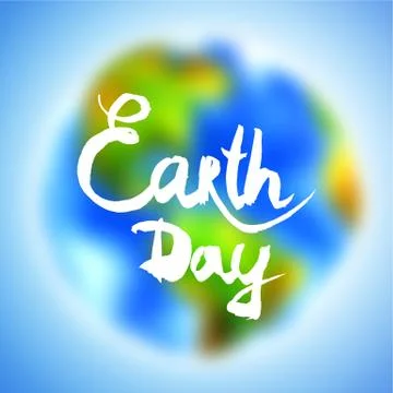 Banner for Earth Day Stock Illustration