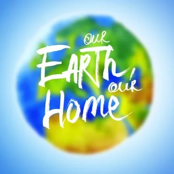 Banner for Earth Day Stock Illustration
