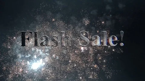 Banner with fireworks Stock Footage 112586218