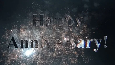 Banner with fireworks Stock Footage 112586299