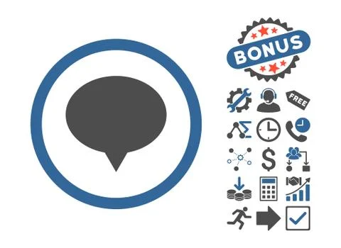 Banner Flat Vector Icon With Bonus Stock Illustration