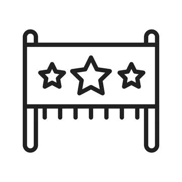 Banner Icon Image. Stock-Illustration