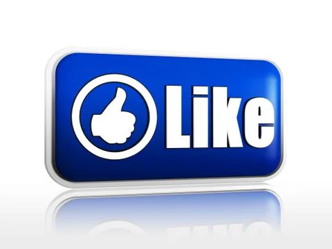 Like banner Stock Illustration