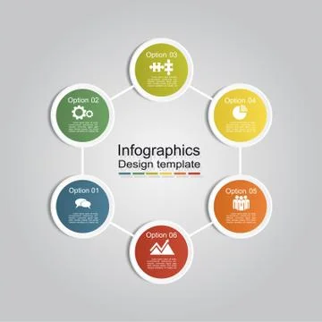 Banner infographic design template. Vector illustration Illustrazione stock