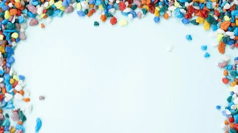 Banner mock up background. empty space for your text. Colored stones. backgro Stock Photos