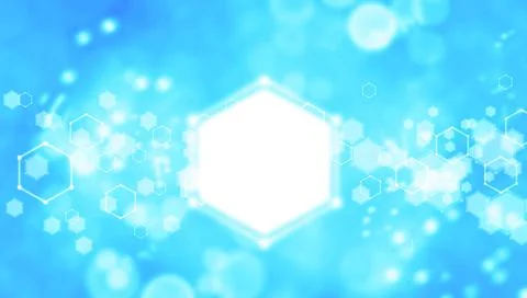 Banner or background with copy space in trendy blue color. Blue background with Stock Illustration