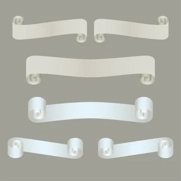 Banner ribbon Stock Illustration