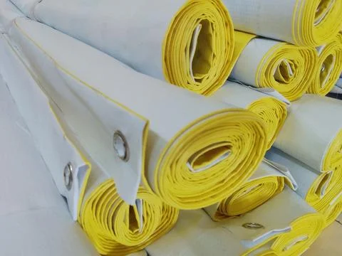 Banner rolls Stock Photos