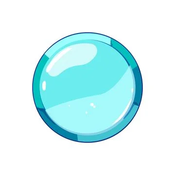 Banner round game button cartoon vector illustration イラスト素材