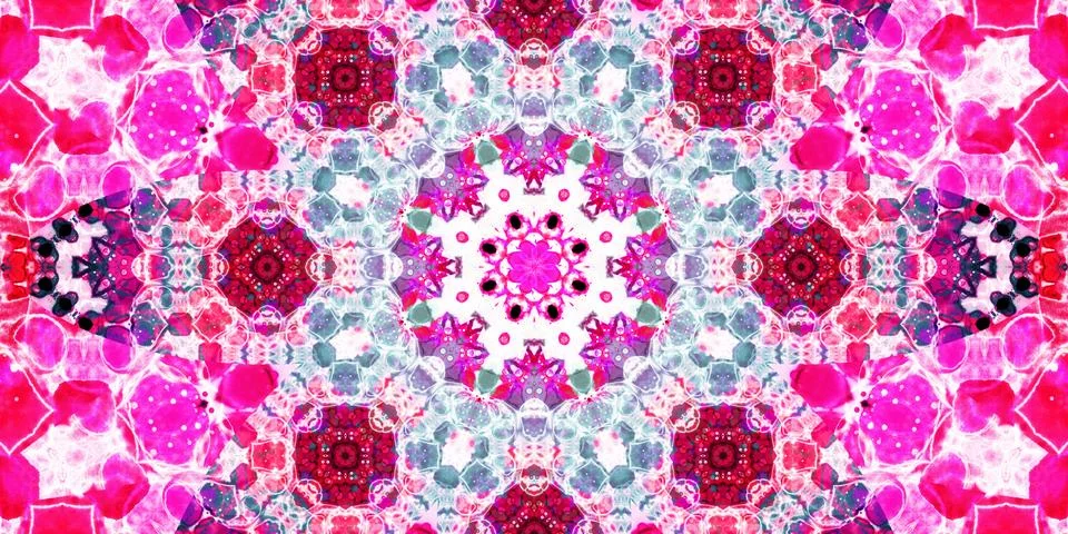 Banner seamless pattern. ART texture Stock Photos