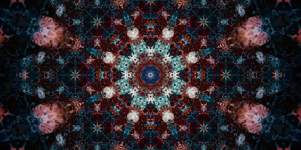 Banner seamless pattern. ART texture Stock Photos