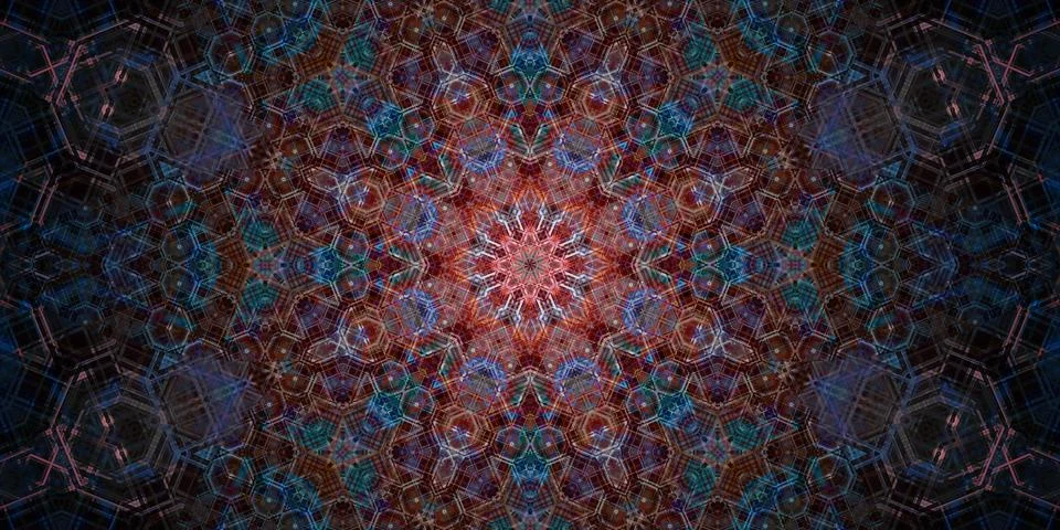 Banner seamless pattern. ART texture Stock Photos