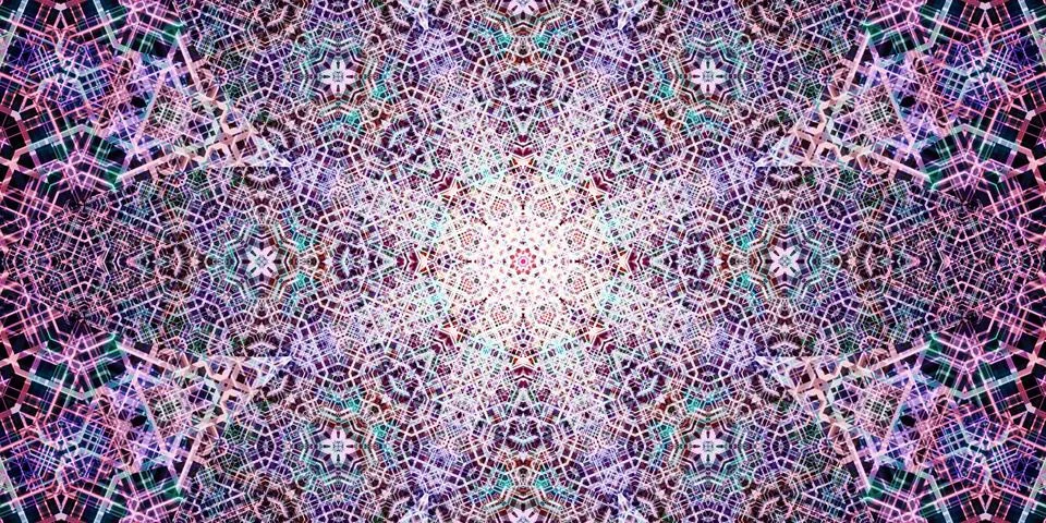 Banner seamless pattern. ART texture Stock Photos
