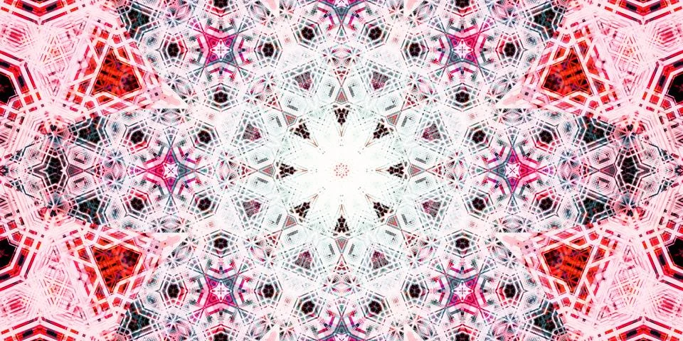 Banner seamless pattern. ART texture Stock Photos