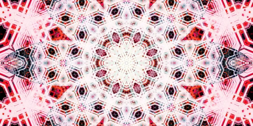 Banner seamless pattern. ART texture Stock Photos