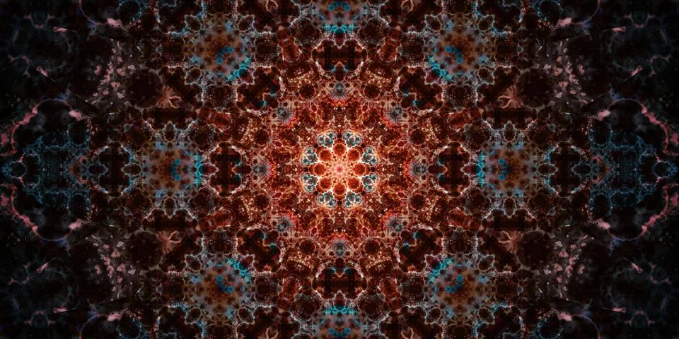 Banner seamless pattern. ART texture Stock Photos