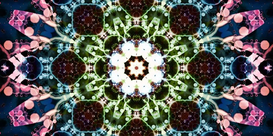 Banner seamless pattern. ART texture Stock Photos