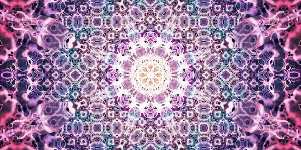 Banner seamless pattern. ART texture Stock Photos