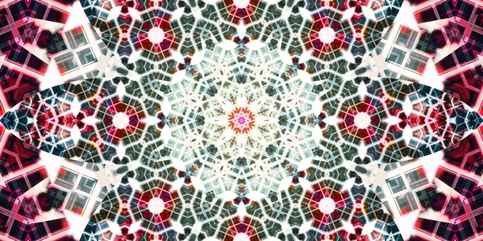 Banner seamless pattern. ART texture Stock Photos