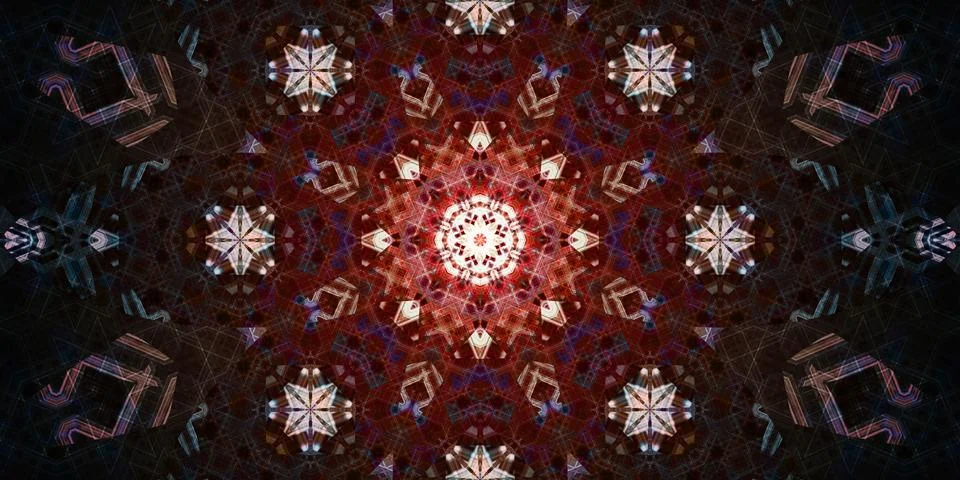 Banner seamless pattern. ART texture Stock Photos