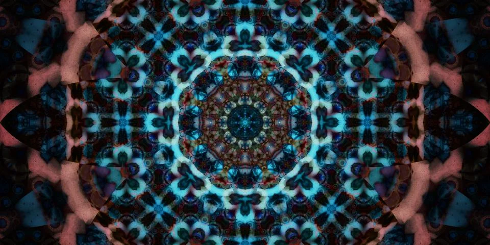Banner seamless pattern. ART texture Stock Photos