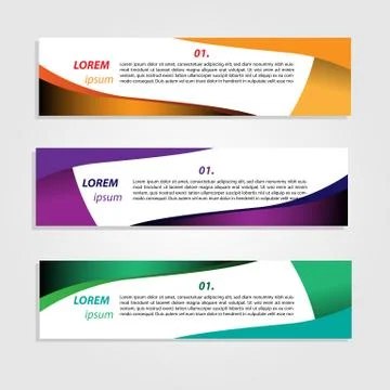 Banner Simple Stock Illustration