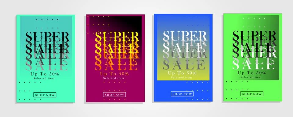 Banner simple Stock Illustration