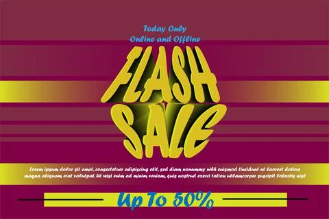 Banner Simple Stock Illustration