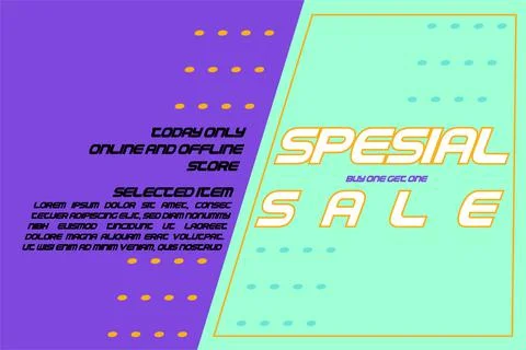 Banner Simple Stock Illustration