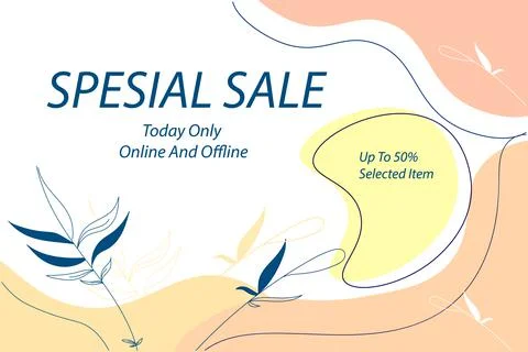 Banner Simple Stock Illustration