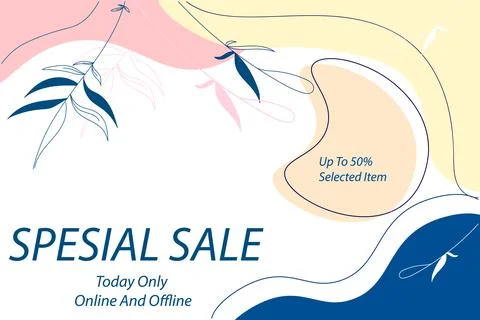 Banner Simple Stock Illustration