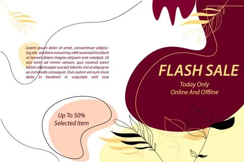 Banner Simple Stock Illustration