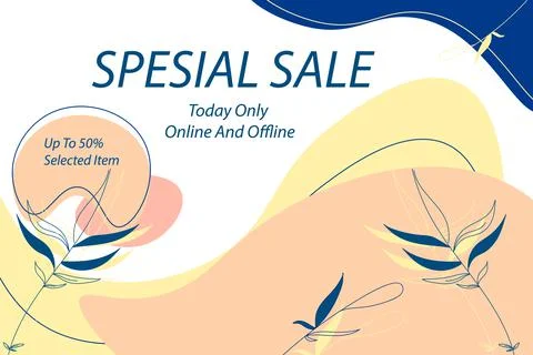 Banner Simple Stock Illustration