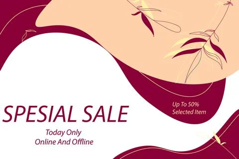 Banner Simple Stock Illustration