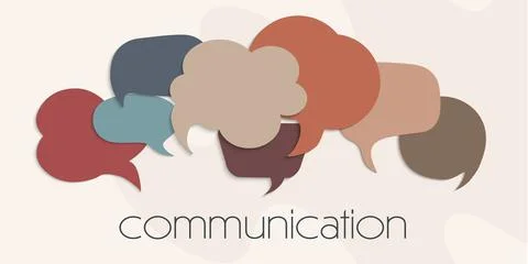 Banner speech bubble. Communication or connection social network concept Stock Illustration