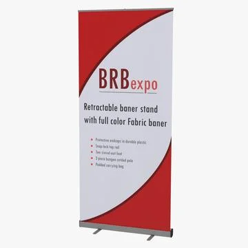 Banner Stand 2 3D Model
