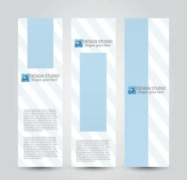 Banner template. Abstract background for design Stock Illustration