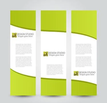 Banner template. Abstract background for design Stock Illustration