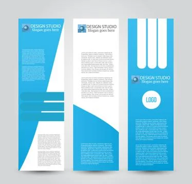 Banner template. Abstract background for design Stock Illustration
