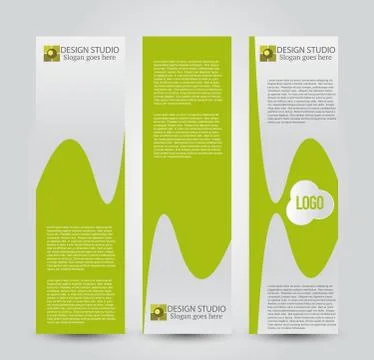 Banner template. Abstract background for design Stock Illustration