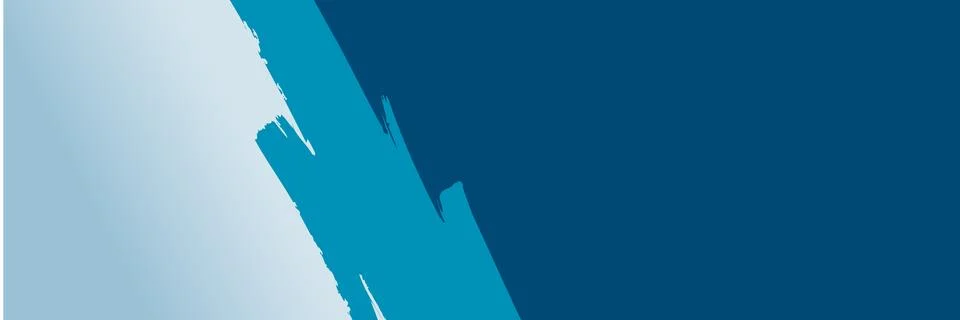 Banner template design with header interface gradient style Stock Illustration