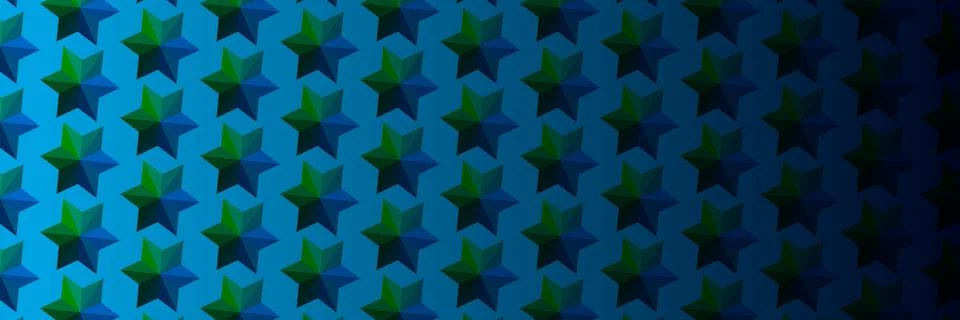 Banner template design with header interface gradient style Stock Illustration