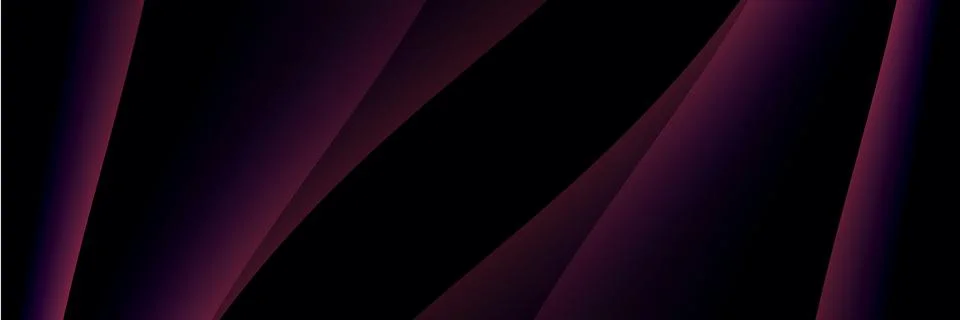 Banner template design with header interface gradient style Illustrazione stock