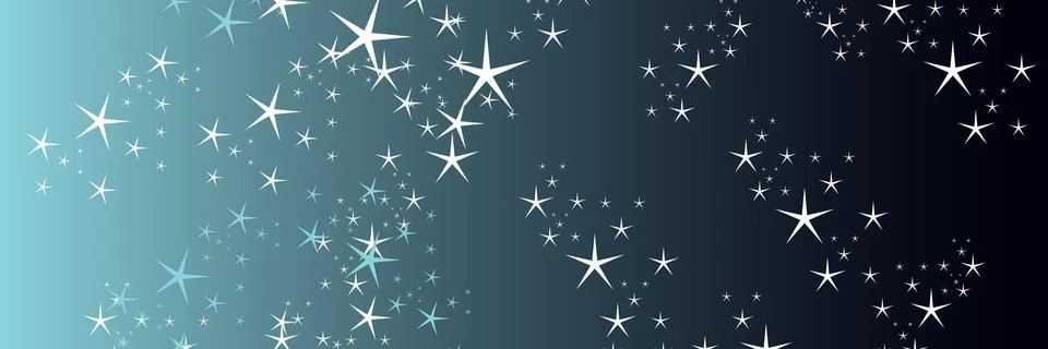 Banner template design with header interface gradient style Illustrazione stock