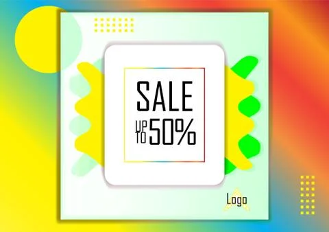 Banner Template Stock Illustration