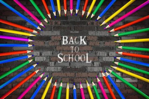 Banner on the topic of education Stock Illustration