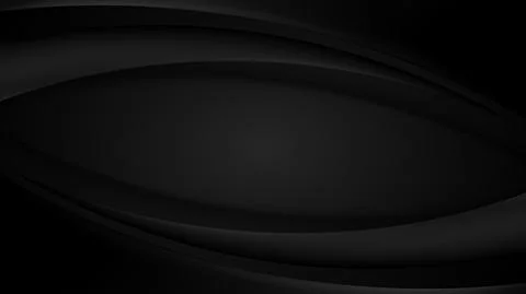 Banner web template abstract black curved overlapping layer design on dark ba Stock Illustration