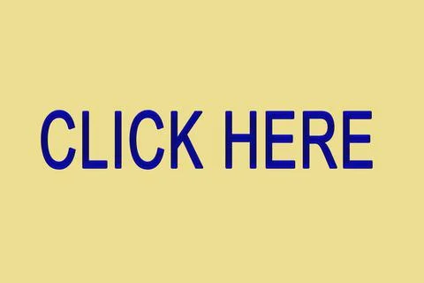 Banner with the word click here. Vector illustration for projects. Letters,.. Stock Illustration