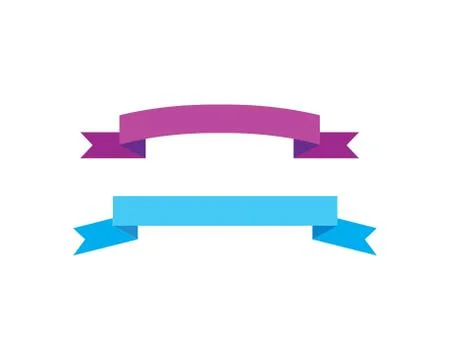 Banner,ribbon for representing label tags vector design Stock Illustration